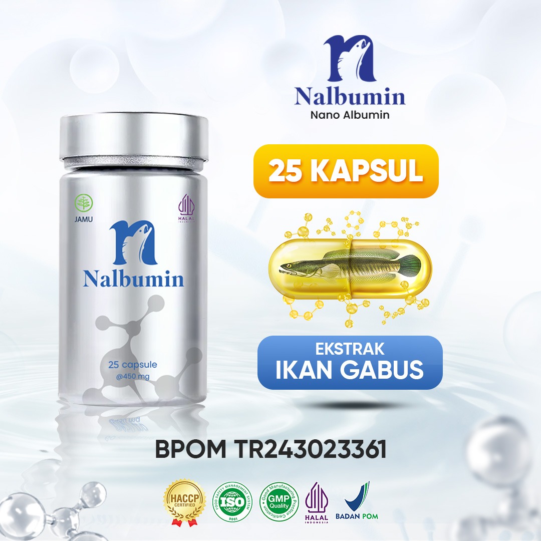 Nalbumin Nano Teknologi isi 25 capsule